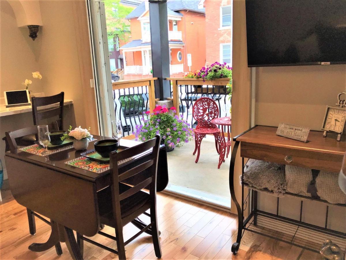 Ottawa Downtown Executive Apartment Retreat With Private Balcony Near Bank Street - Sleep Max 2 Eksteriør billede