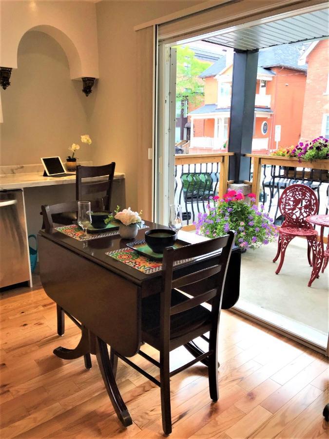 Ottawa Downtown Executive Apartment Retreat With Private Balcony Near Bank Street - Sleep Max 2 Eksteriør billede